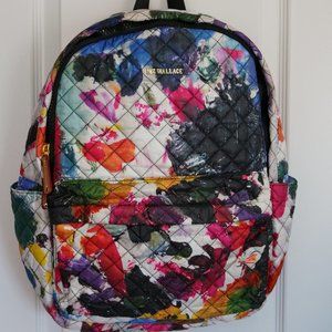 Mz Wallace Metro Backpack Palette Print Nylon